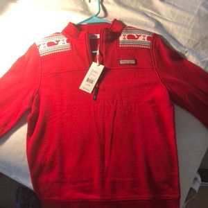 Girls vineyard vines whale shep shirt
